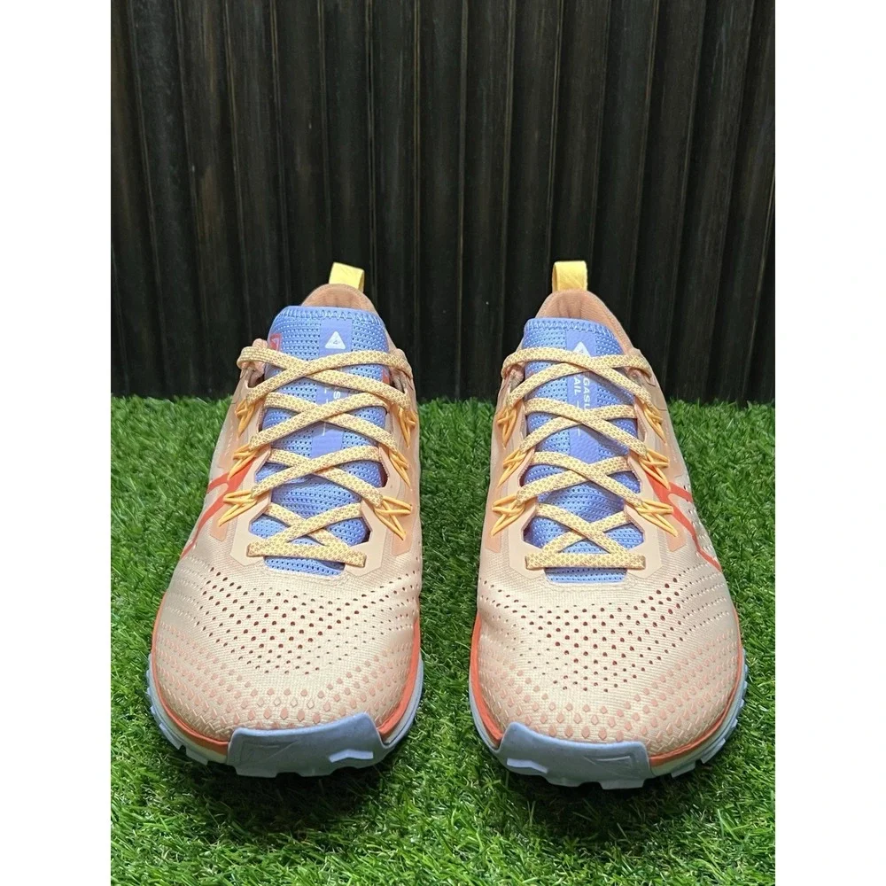 Size 11 - Nike React Pegasus Trail 4 Arctic Orange Purple Pulse Womens